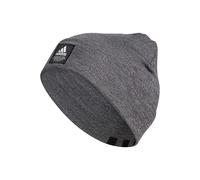 adidas Men's Amplifier Beanie, Carbon-Grey Twist/Black/White, One Size