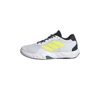 adidas Men's Amplimove Trainer Shoes, FTWR White/Lucid Lemon/Shock Pink, 11 UK