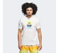 adidas Men's Another Bucket Graphic T-Shirt, Off White, XXL
