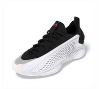 Adidas Anthony Edwards1 Low - Men's (JQ6140, Core Black/Footwear White/Lucid Red), White, 11