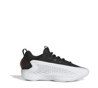 adidas Mens Anthony Edwards 1 Low Top Lace-Up Sneakers in White/Blk/Red - Size UK 6