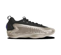 adidas Men's Anthony Edwards1 Low Basketball Sneakers, Core Black/Lucid Blue/Champagne Metallic, 14