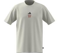 adidas Men's ANX Hoop Graphic T-Shirt, Off White, XXL