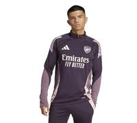 adidas Men's Arsenal Fc 24/25 Training Top Sweatshirt, Aurora Black, S