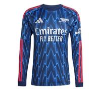 adidas Mens Arsenal Long Sleeve Away Shirt 2025 2026 Adults Crew Neck
