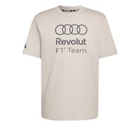 adidas Men's Audi Formula ONE Team DNA Graphic TEE, Chalk Pearl, XS