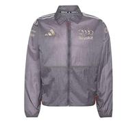 adidas Men's AUDI FORMULA ONE TEAM DRIVER PADDOCK JACKET MEN, grey strata, XS