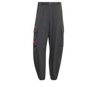 adidas Men's Audi Formula ONE Team Elevated Woven Pant, Utility Black/hi-res red, XXL