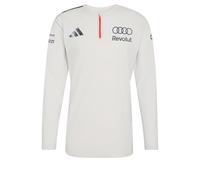 adidas Men's Audi Revolut Formula One Team 2026 Engineers & Marketing Long Sleeve Polo Long Sleeve (Pack of 1)