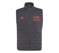 adidas Men's Audi Revolut Formula One Team 2026 Engineers & Marketing Padded Vest Coat, utility black/hi-res red, XXL
