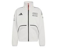 adidas Men's Audi Revolut Formula One Team 2026 Engineers & Marketing Track Top Sweatshirt, chalk pearl/iron met., 3XL