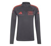 adidas Men's Audi Revolut Formula One Team 2026 Mechanics 1/4 Zip Coat, utility black/hi-res red, XL