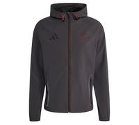 adidas Men's Audi Revolut Formula One Team Dna Vis Tech Sweatshirt, utility black/hi-res red, XL