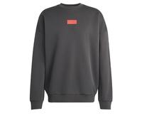 adidas Men's Audi Revolut Formula One Team Elevated Crew Sweat Sweatshirt, utility black/hi-res red, M