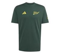 adidas Men's Audi Revolut Formula One Team Gabriel Bortoleto Graphic Iv Shirt, Mineral Green, XXL