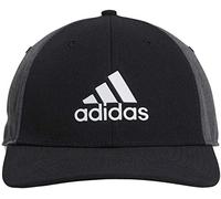 adidas Men's Badge of Sport Heather Baseball Cap, Black (Negro/Gris/Blanco Dx0599), One (Size: OSFM)