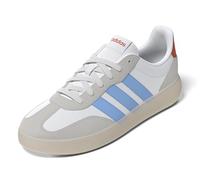 adidas Men's Barreda Decode Sneaker, White/Semi Blue Burst/Semi Impact Orange, 7 UK
