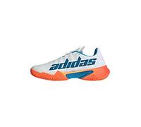 adidas Men's Barricade M Tennis Shoes, Grey Orange, 8.5 UK