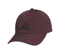 adidas Men's Baseball Cap Gameday Stretch Fit Fitted Baseball Caps for Men, Flexible Athletic Sports Cap, Aurora Ruby Red/Black/4.0, L