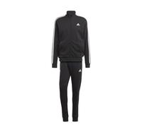 adidas Men's Basic 3-Stripes French Terry Track Suit, black, XS