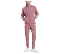 adidas Men's Basic 3-Stripes French Terry Track Suit, preloved crimson, M