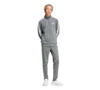 adidas Mens Basic 3-stripes Tricot Track SuitTrack Suit, Grey, L