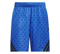 adidas Men's Basketball 3-Stripes Camo AOP Shorts, Bright Royal, XL 7 inch