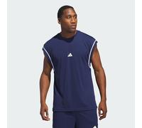 adidas Men's Basketball All World Sleeveless Tank, Team Navy Blue 2 / Team Navy Blue 2, S