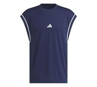 adidas Men's Basketball All World Sleeveless Tank, Team Navy Blue 2 / Team Navy Blue 2, XL Tall
