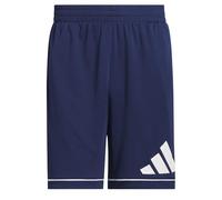 adidas Men's Basketball Badge of Sport Short, Team Navy/Team Navy, M 5 inch