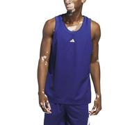 adidas Men's Basketball Legends Tank Top, Victory Blue/White, Medium