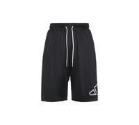 Adidas Men's Basketball Shorts (Size XL) Black Logo Shorts - New