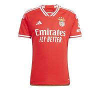 adidas Mens Benfica Home Shirt 2023 2024 Adults Red XXL