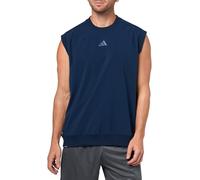 adidas Men's Beyond Twistweave Vest, Collegiate Navy, L