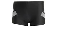 adidas Men's Big Bars Boxers Swimwear, Black/White, 26