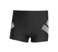 adidas Men's Big Bars Swim Boxers, Black, 26