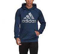 adidas Men's Big Bos Hoodie, Crenav/Crenav, L