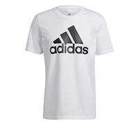 adidas Men's Bl Sj T Shirt, Black White, L UK
