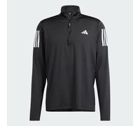 ADIDAS Men's Black 1/4 Zip Long Sleeve Own the Run Jacket Size Small BNWT C688