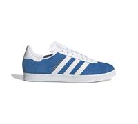adidas Men's Blubir/Ftwwht/Creyel Gazelle BLUEBIRDFtwr White/Crew Yellow 8.5 US, Bluebird/White/Crew Yellow, 9 Wide