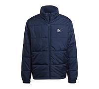 Adidas Men's Blue Quilted Down Jacket, Blue, S