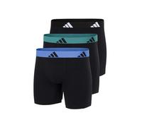 adidas Men's Boxer Briefs (3 Pack) - Active Flex Cotton Underwear (Pack of 3), 907 Assorted, M