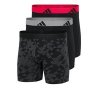 Adidas Men's Boxer Shorts, 3 Pack - Boxer Briefs, Active Flex Cotton, Logo ...