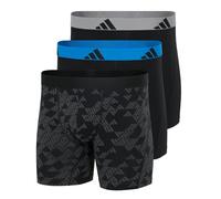 Adidas Men's Boxer Shorts, 3 Pack - Boxer Briefs, Active Flex Cotton, Logo ...