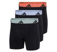 Adidas Men's Boxer Shorts, 3 Pack - Boxer Briefs, Active Flex Cotton, Logo ...