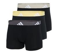 Adidas Men's Boxer Shorts, 3er Pack - Trunks, Active Flex Cotton, Logo, Tying