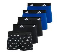 adidas Men's Boxer Shorts 5-Pack Trunks Active Flex Cotton Logo