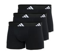 Adidas Men's Boxers, 3-Pack - Trunks, Active Flex Cotton, Logo