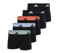 Adidas Men's Boxers, 5 Pack - Trunks, Active Flex Cotton, Logo