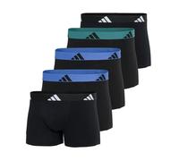 Adidas Men's Boxers, 5 Pack - Trunks, Active Flex Cotton, Logo